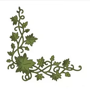 Leaf Vine Edge Border METAL CUTTING DIES Cut album embossing stencils template - Picture 1 of 2