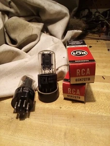 RCA 6sn7 Gtb Test Good - Picture 1 of 2