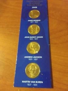 Presidential 1 dollar coins collection 2008 - Picture 1 of 5