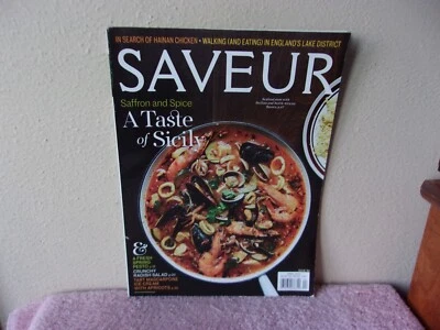 SAVEUR  MAGAZINE." FOOD & COOKING FROM AROUND THE WORLD"   APRIL,  2016 - Image 1 of 4