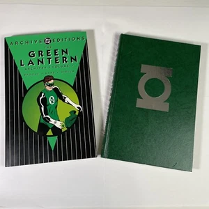DC Comics The Green Lantern Volumes 1 & 2 Archive Editions Hardcover Books. - Picture 1 of 3