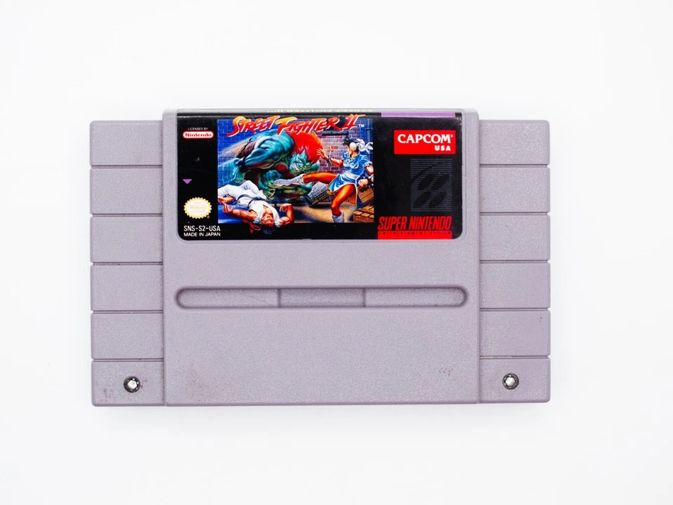Street Fighter II | Super Nintendo (SNES), 1991 | Cartridge Only | Tested - Image 1 of 4