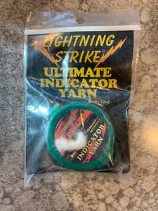 Lightning Strike Ultimate Indicator Yarn Fly Fishing Strike Indicator White - Picture 1 of 1