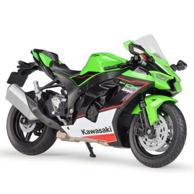 1:12 2021 Kawasaki Ninja ZX-10R Motorrad Modell Diecast Spielzeug fur Kinder - Bild 1 von 4