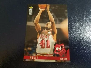Glen Rice Heat #124 1995 da collezione a scelta UD PORTOGHESE RARO ODDBALL - Foto 1 di 2