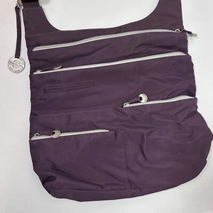 Travelon Damen Tasche Lila Crossbody Anti Diebstahl Verschluss Reise Bunt Sicherheit - Bild 1 von 10