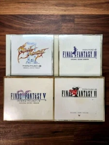 BANDE-SON ORIGINALE FINAL FANTASY CD FF3 FF4 FF5 FF6 lot de 4 - Photo 1/1