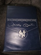 1989 CMC Mickey Mantle baseball card kit set w talking record binder book Extras