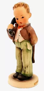 De colección. Figura Hummel "HELLO" 6" de alto niño en teléfono antiguo con Alemania - Imagen 1 de 19