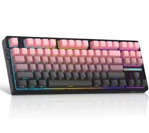 MageGee LIGHT87 Wireless Keyboard, 80% Gasket Hot Swappable Mechanical Keyboard - Picture 1 of 11