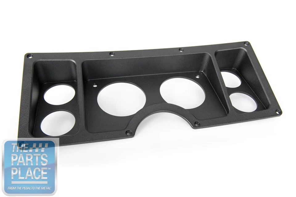 Chevrolet Nova 1969-74 Custom Billet tablero de aluminio inserto calibre redondo - texturizado Foto 1 de 1