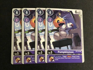 Digimon TCG - Common - Pumpkinmon - BT2-076C - Purple Card Playset! - Picture 1 of 1
