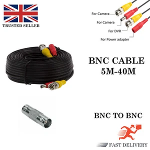 Cable de extensión de cámara de seguridad CCTV DVR cámara de video cámara 5M-40M - Imagen 1 de 17
