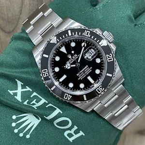 Rolex Submariner Date 126610LN Black Dial Oyster Perpetual 41mm Complete 2024 - Picture 1 of 11