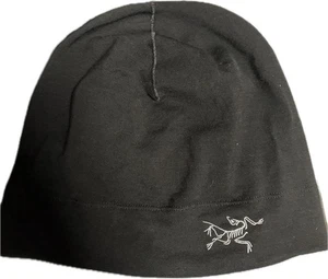 Arc'teryx Skullcap Beanie Authentic Logo Black One Size Used - Picture 1 of 3