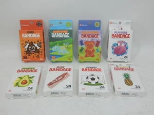 Neu Posten 8x Bioswiss Verband Pflaster steril selbstklebend Speck Avocado Dyno Flamingo - Bild 1 von 6