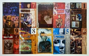LOTE DE 10 CÓMICS SANDMAN # 33 47 56 44 41 49 48 28 45 46 DC lectores maduros J5.358 - Imagen 1 de 1