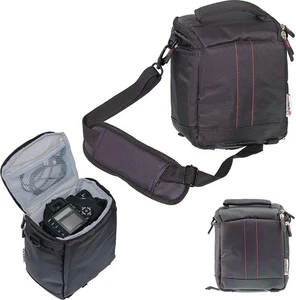 Navitech Black Camcorder Bag For Panasonic HC-V180EG-K Full HD Camcorder - Foto 1 di 1