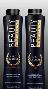 BEHANDLUNG KERATIN Afro System Beauty Impressive Progressive Kit 2x 33,8oz - Bild 1 von 7