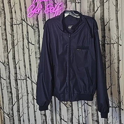 Винтажный темно-синий членов только куртка - размер большой - Изображение 1 из 4