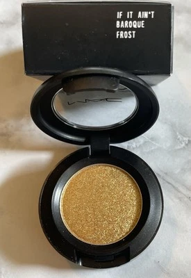 💠MAC If It Ain't Baroque Frost Eye Shadow .05oz Full Sz Warm Gold New FREE SHIP - Image 1 of 4