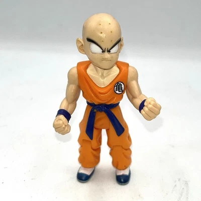 Figura de acción Irwin 2000 vintage Dragon Ball Z DBZ Saiyan Saga Krilin 4" Foto 1 de 4