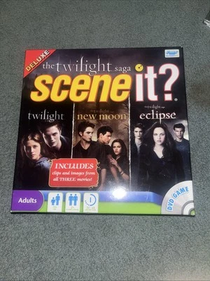 Scene it? The Twilight Saga Deluxe DVD Game 2010 *3 BOARD GAMES RARE - NEAR MINT - Image 1 of 4