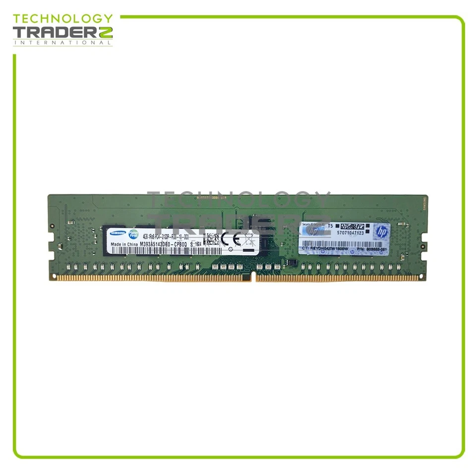 803026-B21 HP 4GB PC4-17000 DDR4-2133MHz ECC Single Rank Memory 803655-081 - Image 1 of 1