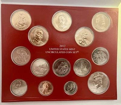 2012 P & D US Mint Set Uncirculated 28 Coins with Original Packaging - Image 1 of 4