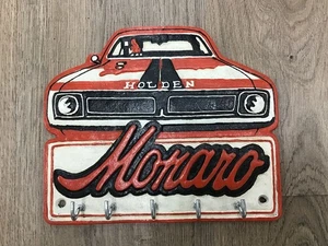 Holden Monaro Key Rack - Cast Iron - Sign & Keyholder - 5 Key Hooks  - Picture 1 of 3