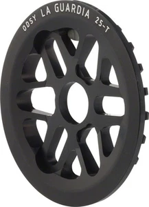 Odyssey La Guardia Sprocket 25T Black Compatible With All Chain Widths - Picture 1 of 2