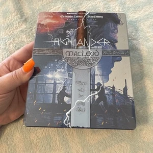 Highlander 4K Steelbook (4K UHD + Blu-ray) Best Buy Exclusive OOP - Picture 1 of 11