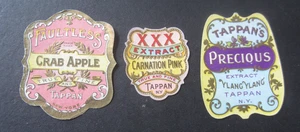 3 alte 20er Jahre - TAPPAN N.Y. - Parfümetiketten - Aktenkopie - Bild 1 von 1