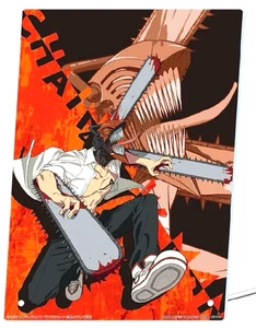 Chainsaw Man Ichiban Kuji Vol.2 Prize D Acryl Board Denji Figur Art Anime - Bild 1 von 4