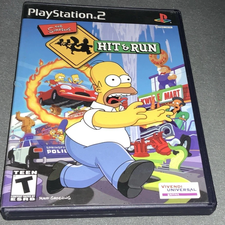 The Simpsons: Hit & Run PlayStation 2 ~ Case ~ #J347 - Image 1 of 3