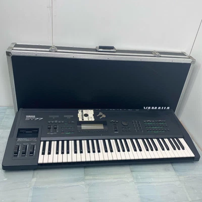 Yamaha SY77 Digital Synthesizer Keyboard 61-Tasten voll funktionsfähig... - Bild 1 von 4