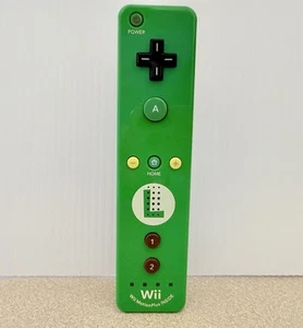 Official Wii Remote LUIGI Nintendo Motion Plus Wii U OEM Controller Tested - Picture 1 of 2