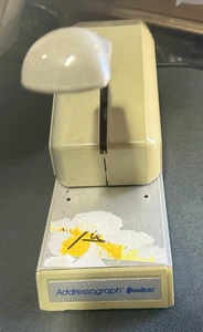 Vintage Addressograph NewBold Kreditkartendrucker 8710283381 #A123 - Bild 1 von 3