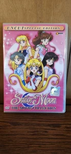Sailor Moon 3 Movie Collection Box English & Japanese Missing 1 Disc! See Pics - Imagen 1 de 5