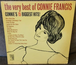 The Very Best Of CONNIE FRANCIS Connie's 15 Biggest Hits SIGNED Record Autograph - Picture 1 of 4