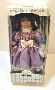 Seymour Mann Connoisseur Collection Fine Porcelain African American Doll in Box - Picture 1 of 19