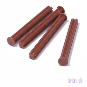 LEGO Technik - 4 Achsen mit Stopper 5 Noppen braun / 15462 NEUWARE - Bild 1 von 1