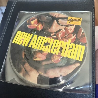 Elvis Costello "New Amsterdam + 3" Pristine NEVER PLAYED UK 7" Picture Disc! - Image 1 of 2