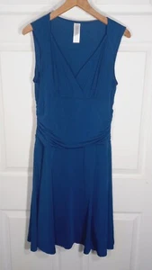 Dress Barn Womens Form Fitting Womens Dress Size M Navy Blue - Picture 1 of 7