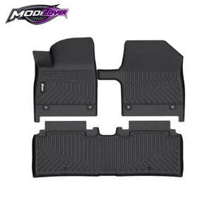 For 22-24 Kia EV6 All Weather 3D Molded Floor Mats Front Rear Carpets Liner TPE - Picture 1 of 8