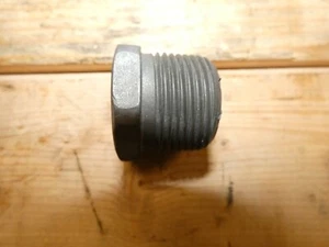 1" x 3/8" Black Malleable Hex Bushing (Lot of 2) - Picture 1 of 3