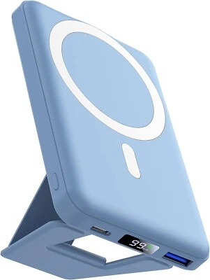 Powerbank für MagSafe 10000mAh Magnet Power Bank Tragbar USB C Ladegerät B682 - Bild 1 von 4