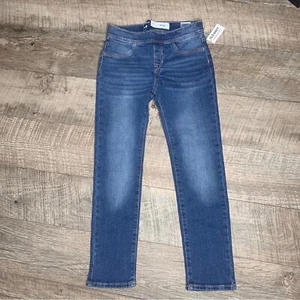 NWT Old Navy Skinny Built-In Tough Pull-On Jeans ~ Medium Wash ~ Sz M(8) - Picture 1 of 5