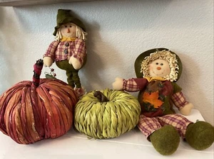 Fall Decorations Set Of Four Items - Picture 1 of 5