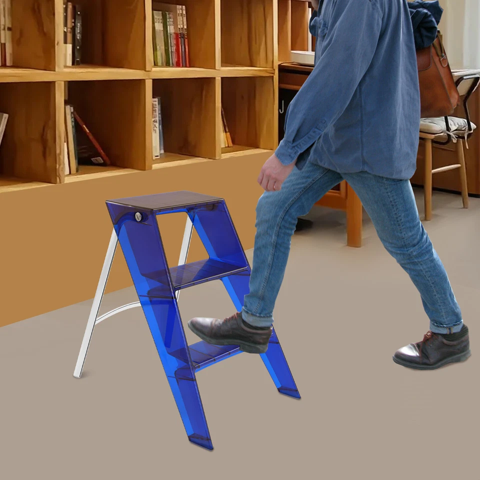 Modern Folding Step Stool for Adults 3 Step Ladder Folding Step Stool 44*52*63cm - Image 1 of 4